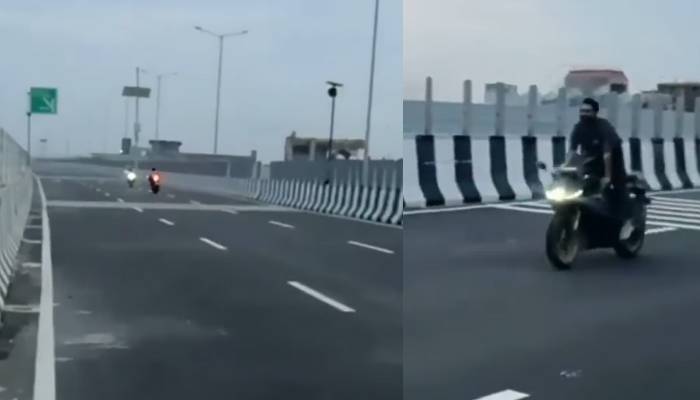  اسٹنٹ کے دوران بائیکرز آپس میں ٹکرا گئے، دونوں ہلاک، ہولناک واقعہ کی ویڈیو وائرل