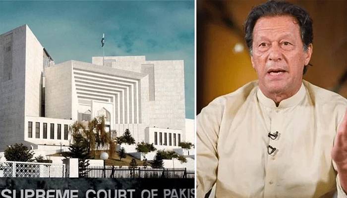 سپریم کورٹ میں عمران خان کی 8ضمانتوں کی درخواست پرسماعت کل تک ملتوی