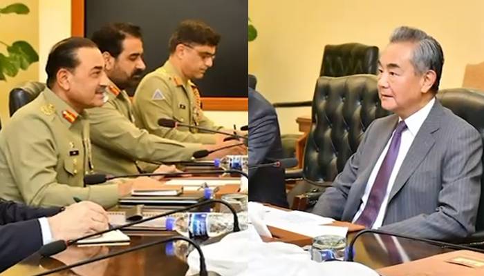  چینی وزیرِ خارجہ کی فیلڈ مارشل سید عاصم منیر سے اہم ملاقات پر چین کا اہم بیان
