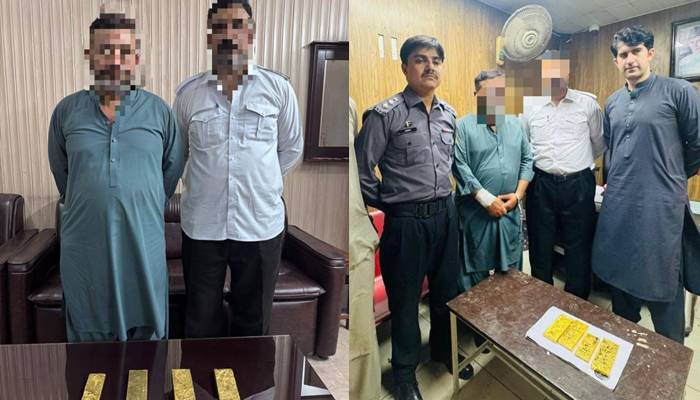  بیرون ملک سونا اسمگل کرنے کی کوشش ، پی آئی اے کے دو اہلکار گرفتار