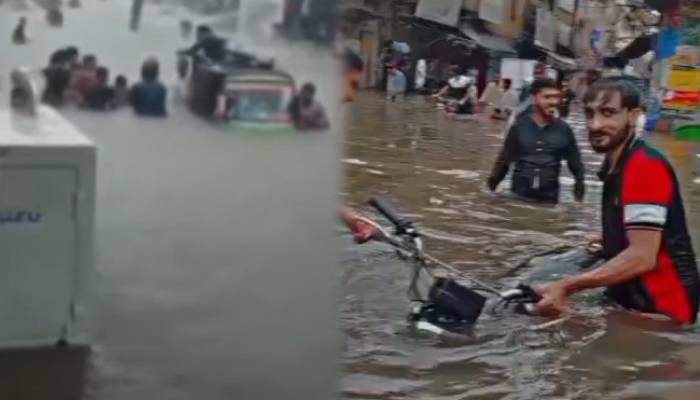 سیالکوٹ میں بارش کا  11 سالہ ریکارڈ ٹوٹ گیا