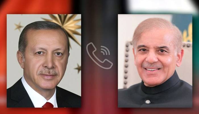وزیر اعظم ، ترکیہ کے صدر کے درمیان ٹیلیفونک رابطہ،  پاکستان کو ہر ممکن مدد کی پیشکش