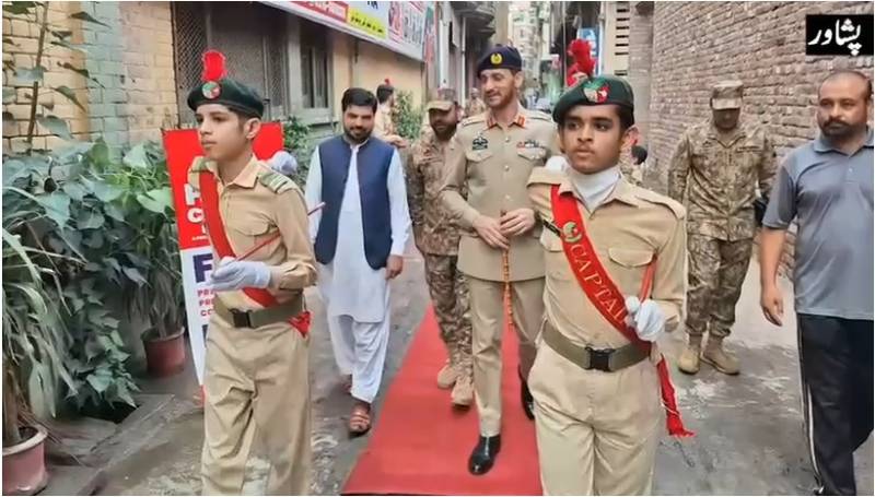 پاک فوج کے زیر اہتمام یوم دفاع و شہداء کی مناسبت سے پشاور کے مختلف سکولز میں تقاریب کا انعقاد