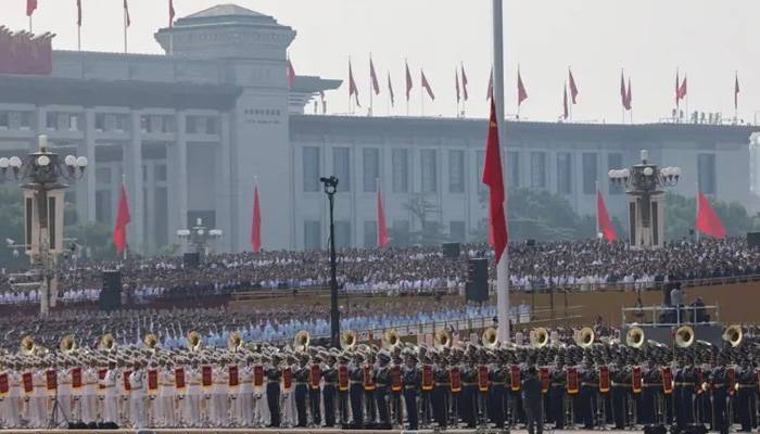 جنگ عظیم دوم میں جاپان پر فتح کی یاد میں چین میں تاریخی پریڈ کا انعقاد