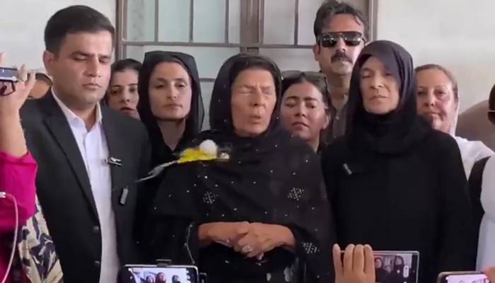 علیمہ خان پر انڈہ پھینکنے والی خاتون  کا تعلق کس جماعت سے ؟اہم خبر