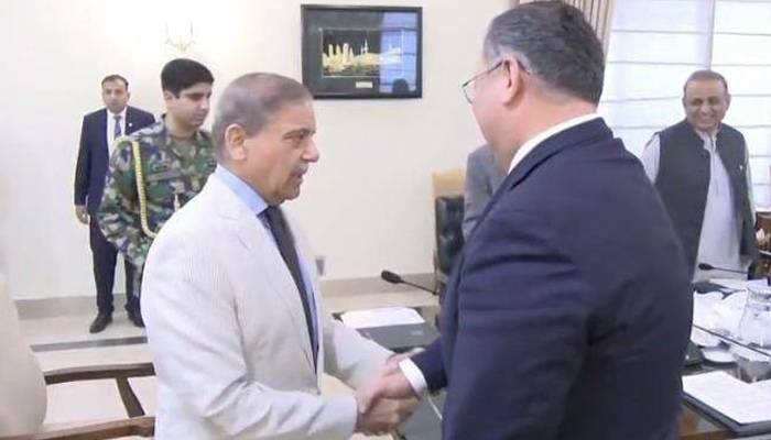 وزیراعظم شہباز شریف سے قازقستان کے نائب وزیر اعظم کی ملاقات