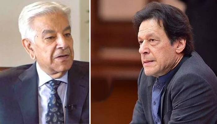 بانی پی ٹی آئی کے لئے وزیر دفاع خواجہ آصف کا خصوصی پیغام