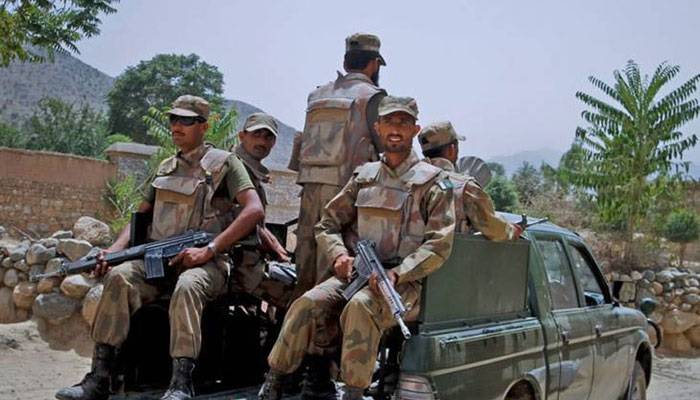 خضدار میں سکیورٹی فورسز کا آپریشن، فتنہ الہندوستان کے 5 دہشتگرد جہنم واصل