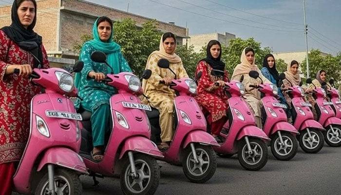 حکومت سندھ کا رواں ہفتے خواتین کو پنک اسکوٹیز دینے کا فیصلہ 
