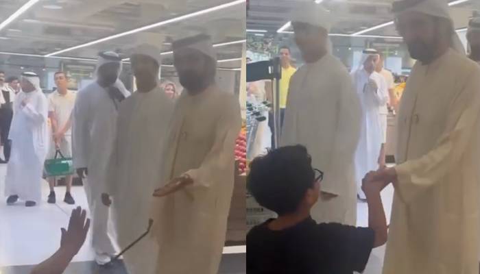 دبئی کےحکمران نے ننھے بچے کی خواہش پوری کردی، دل کو چھو لینے والی ویڈیو