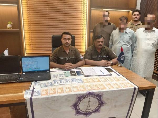 ایشیا کپ کے میچز پر آن لائن جوا کروانے والے تین بکیز گرفتار