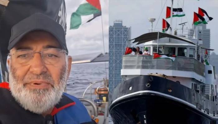 اسرائیلی فوج کا’گلوبل صمود فلوٹیلا‘ پر حملہ، سابق سینیٹر مشتاق احمد بھی سوار