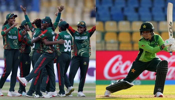 ویمنز ورلڈ کپ: پاکستان کو بنگلادیش کے ہاتھوں 7 وکٹوں سے شکست