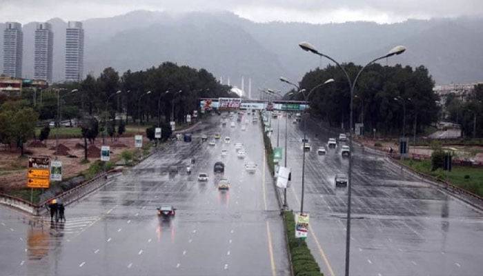 جڑواں شہروں سمیت مختلف علاقوں میں موسلادھاربارش