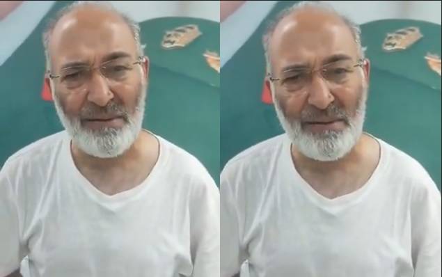 مشتاق احمد نے اسرائیلی جیل سے رہائی کے بعد پہلا ویڈیو بیان جاری کردیا