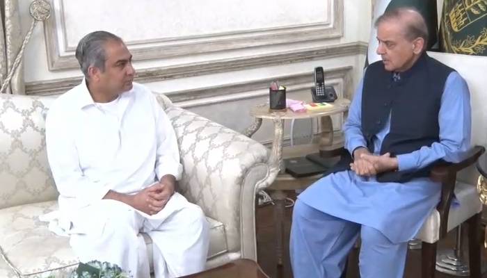 وزیراعظم محمد شہباز شریف سے وزیر داخلہ محسن نقوی کی اہم ملاقات