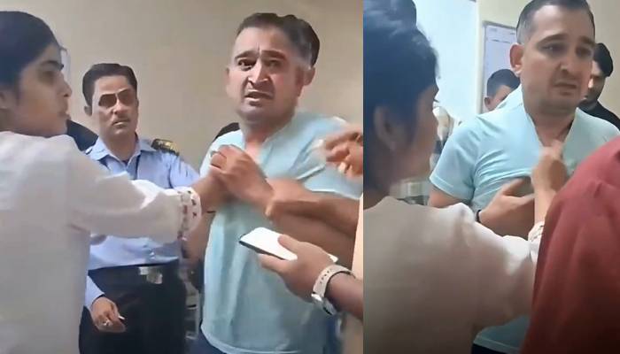 بھارت؛ نرسوں کیساتھ غیر اخلاقی حرکات کرنیوالےشخص کی دھلائی 