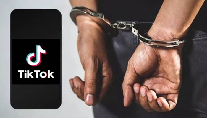 نازیبا ویڈیوز شیئر کرنے والا ایک اور ٹک ٹاکر گرفتار