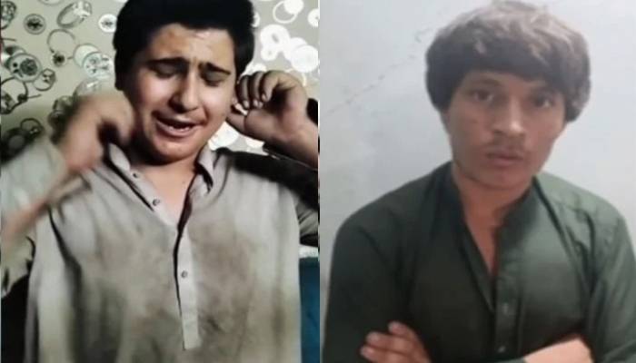 پاکستان کیخلاف نازیبا زبان استعمال کرنے والے2افغان نوجوانوں کی معافی کی ویڈیو وائرل