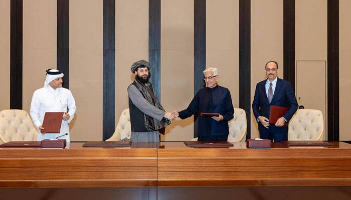 استنبول: پاکستانی وفدنےافغان طالبان کے وفد کو حتمی مؤقف پیش کردیا