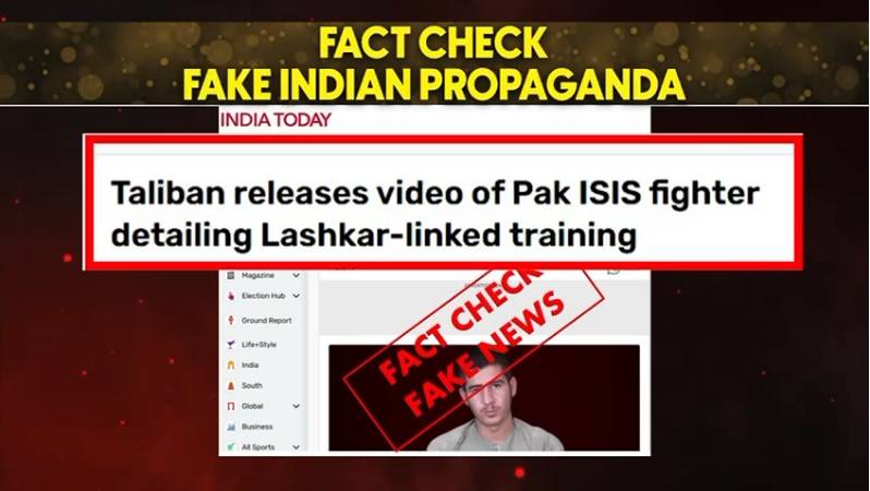 پاکستان دشمنی میں مبتلا بھارتی میڈیا کا ایک اور جھوٹا پروپیگنڈا بے نقاب