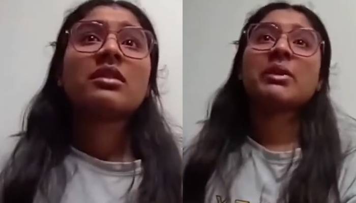 امریکی اسٹور میں چوری کی کوشش،گرفتار بھارتی خاتون کی معافیاں مانگنے کی ویڈیو