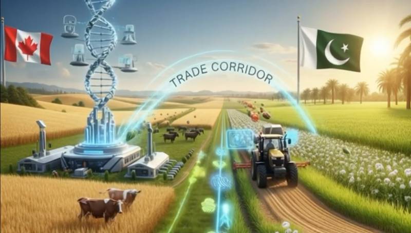 پاکستان اور کینیڈا کے درمیان زرعی تعاون کے فروغ پراتفاق