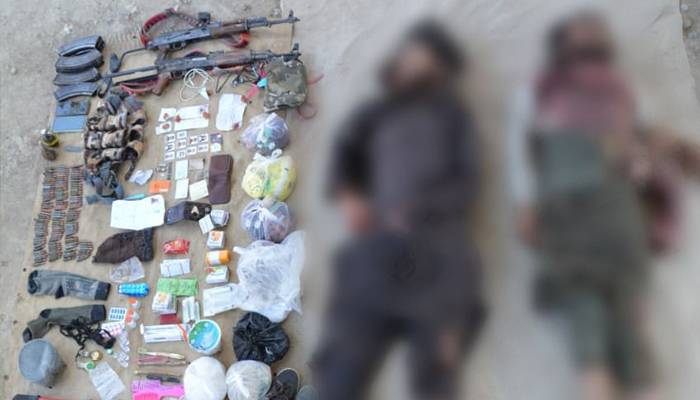 خیبرپختونخوا میں سیکیورٹی فورسز کی دو مختلف کارروائیاں ،2افغان شہریوں سمیت 3 خارجی ہلاک