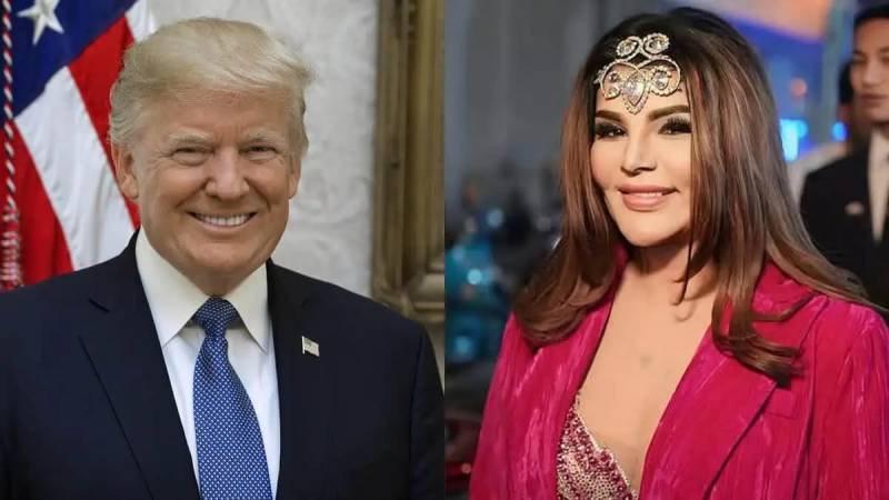 میرے اصلی والد امریکی صدر ڈونلڈ ٹرمپ ہیں، راکھی ساونت کا دعویٰ