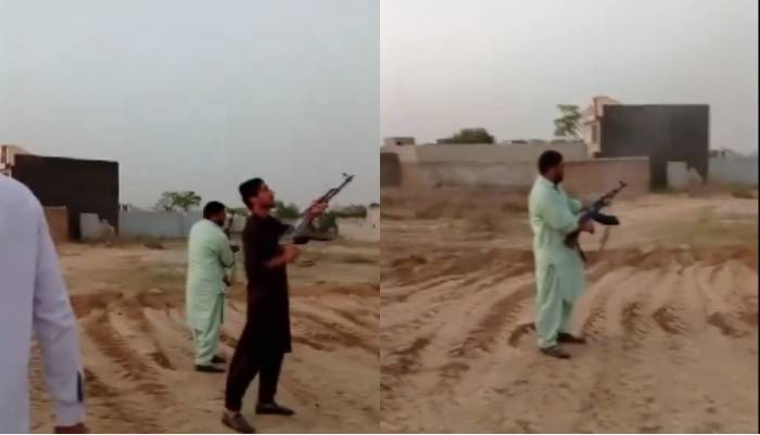 راولپنڈی: زمین پر قبضے کے جشن میں ہوائی فائرنگ، ویڈیو وائرل