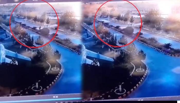 کیڈٹ کالج وانا کے مرکزی گیٹ پر خود کش حملے کی اندورونی سی سی ٹی فوٹیج منظر عام پر