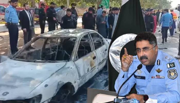  خودکش دھماکےکا حملہ آور ایک ہی تھا، 92 فوٹیجز اکٹھی کی گئیں:  آئی جی اسلام آباد 