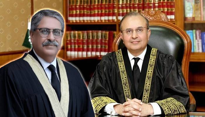 بڑی خبر، سپریم کورٹ کے جج جسٹس منصور علی شاہ، جسٹس اطہر من اللہ مستعفیٰ ہوگئے