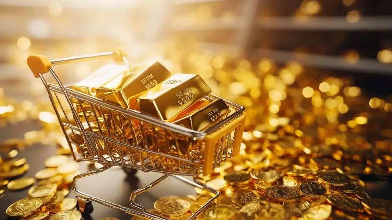 سونے کی قیمت میں بڑا اضافہ ریکارڈ