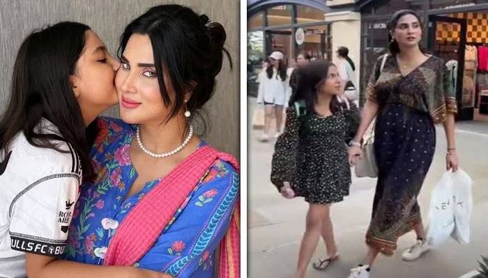 فضا علی بیٹی کے لباس کی وجہ سےسوشل میڈیا پر شدید تنقید کی زد میں