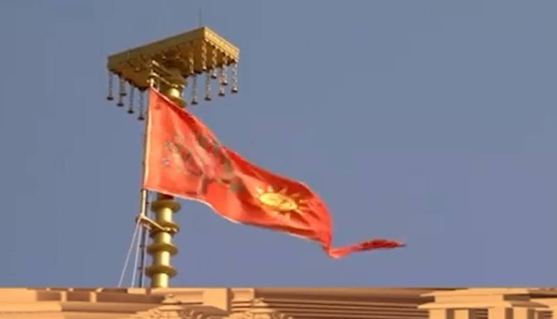 ہندوتوا بیانیہ اقلیتوں کیلئے شدید خطرہ - رام مندر پر آر ایس ایس کا جھنڈا مودی کی فاشسٹ سوچ آشکار