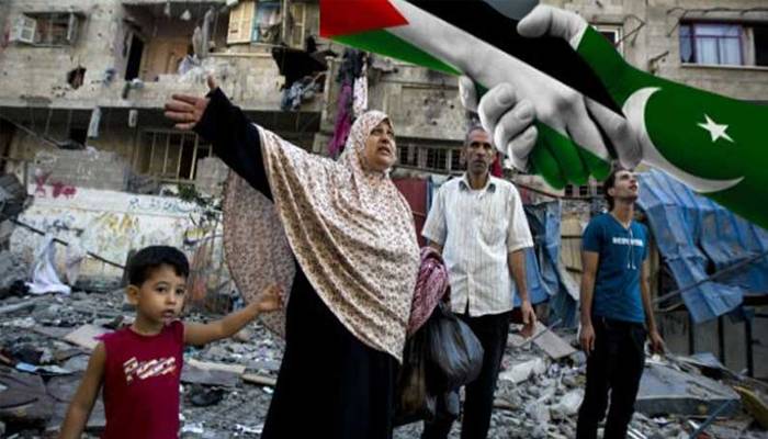  غزہ سمیت تمام مقبوضہ فلسطینی علاقوں سے اسرائیلی افواج کا مکمل انخلا ناگزیر ہے،پاکستان