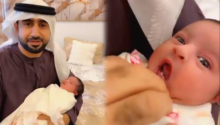 یو اے ای میں پیدائش کے 6 دن بعد نومولود بچی کے دانت نکل آئے