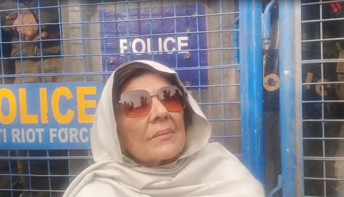 کیا عمران خان نواز اور زرداری کے ساتھ ہاتھ ملا رہے، صحافی کے سوال پر علیمہ خان نے کیا کیا؟