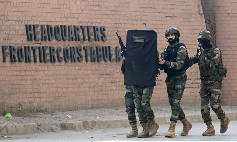 ایف سی ہیڈکوارٹر خودکش حملے کے پیچھے کارفرما دہشتگرد نیٹ ورک کی شناخت کر لی گئی