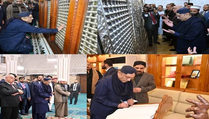 صدر آصف علی زرداری کی بغداد میں زیاراتِ مقدسہ پر حاضری