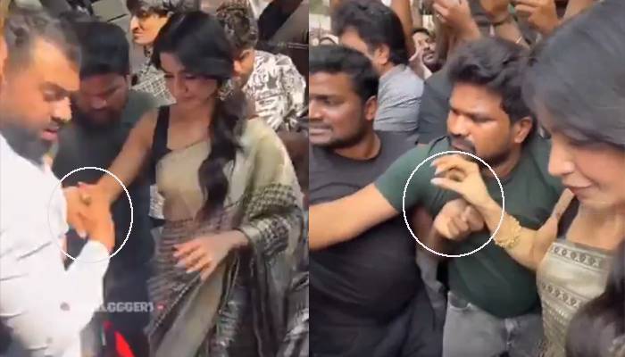 معروف اداکارہ سمانتھا رتھ کو ہراساں کرنے کا واقعہ، ویڈیو سامنے آگئی