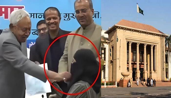 مسلم خاتون کا حجاب اتارنے کا معاملہ، پنجاب اسمبلی میں نتیش کمار کیخلاف قرارداد منظور