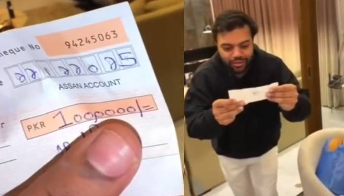 ڈکی بھائی کو سالگرہ پر 10 لاکھ روپےکا چیک کس نے بھیجا؟
