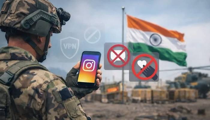 بھارتی فوج کی سوشل میڈیا پر پابندی کے پس پردہ چھپے تلخ حقائق آشکار
