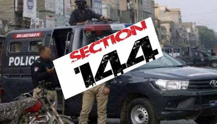 کراچی میں دفعہ 144، سخت پابندیاں لگ گئیں