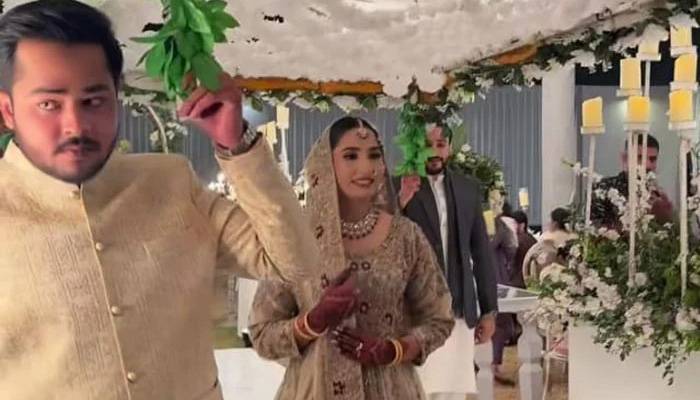 پاکستانی کرکٹر عمائمہ سہیل کی شادی، مداحوں کی جانب سے مبارکباد