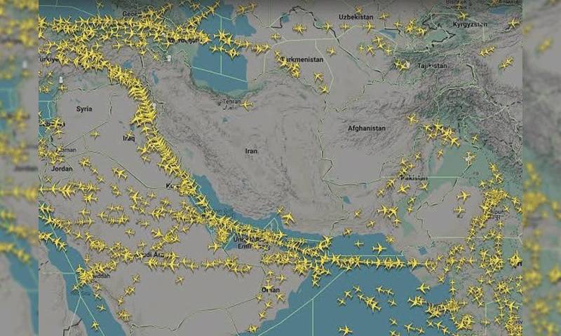 امریکی حملوں کے خدشات، ایران نے فضائی حدود بند کر دی