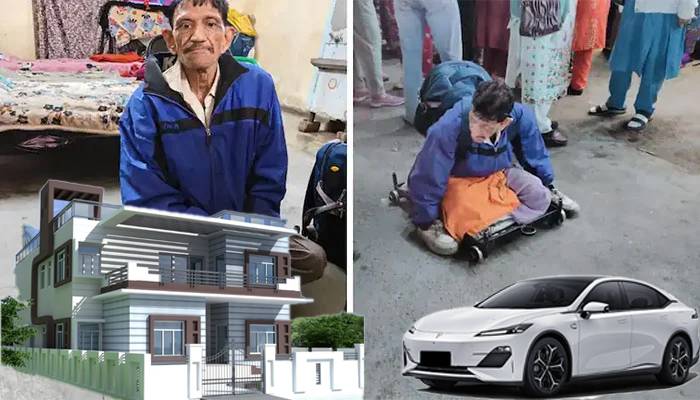  معذور بھکاری کروڑ پتی نکلا، 3 گھر ، گاڑیوں اور رکشوں کا مالک
