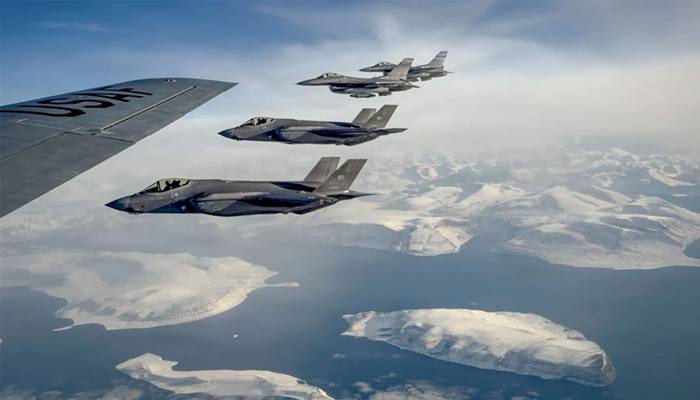  امریکی جنگی طیارے گرین لینڈ پہنچنا شروع، NORAD نے تصدیق کر دی